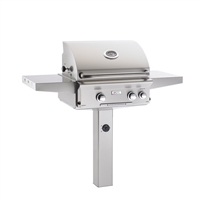 AOG 24-in In-Ground Post Mount Grill "L" Series Grill Only