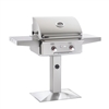 AOG 24-in Patio Post Mount Grill "T" Series Grill Only