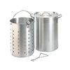 Fire Magic Turkey Frying Pot Kit 26 Qt. Aluminum with Basket & Thermometer