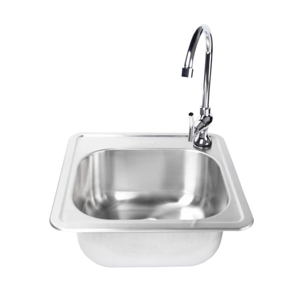 Fire Magic Stainless Steel Sink and Faucet Set
