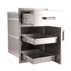 Fire Magic Flush Mounted Large Pantry Door/Drawer Combo