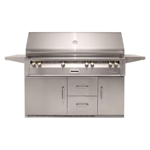 Alfresco 56" Refrigerated Luxury All-Grill