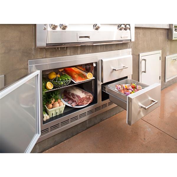 Alfresco 42" 7.25 Cubic Ft. Under-Grill Refrigerator