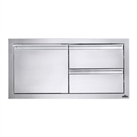 36" X 16" Single Door & Double Drawer Combo