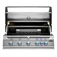 Napoleon Built-In 700 Series 38" Gas Grill with Infrared Rear Burner & Interior Lights