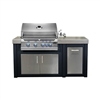 BBQ Authority Exclusive 71" Outdoor Kitchen Island Bundle with Napoleon 32" Built-In 700 Series