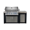 BBQ Authority Exclusive 71" Outdoor Kitchen Island Bundle with Napoleon 38" Built-In 700 Series