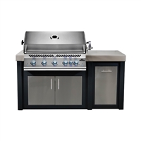 BBQ Authority Exclusive 71" Outdoor Kitchen Island Bundle with Napoleon 38" Built-In 700 Series