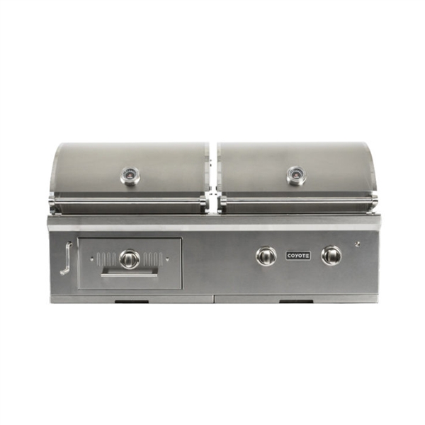 Coyote 50" Built-In Hybrid Gas & Charcoal Grill