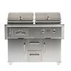 Coyote 50" Built-In Hybrid Gas & Charcoal Grill