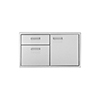 Delta Heat Door 2-Drawer Combo