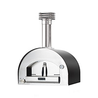 Fontana Napoli Hybrid Gas & Wood Pizza Oven, Anthracite