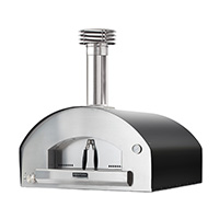 Fontana Roma Hybrid Gas & Wood Pizza Oven, Anthracite