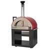 Forno Venetzia Torino 300 Wood Fired Oven - Red