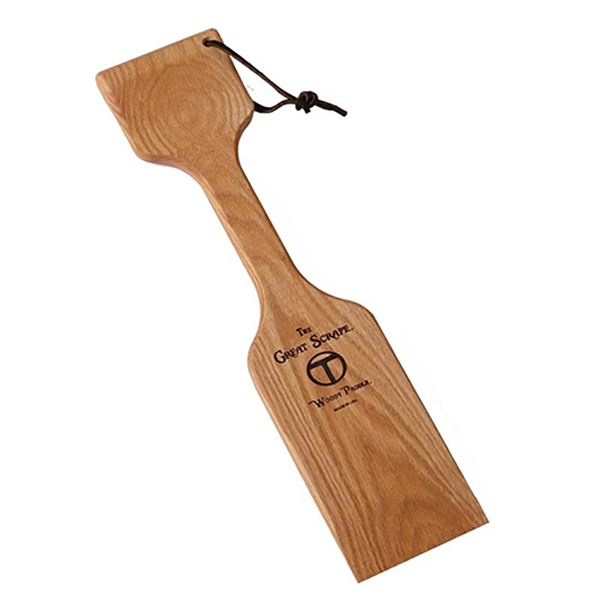 The Great Scrape Woody Paddle 18 inch Red Oak