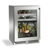 Perlick 24" Outdoor Signature Series Dual Zone Refrig/Wine Reserve - Solid Door