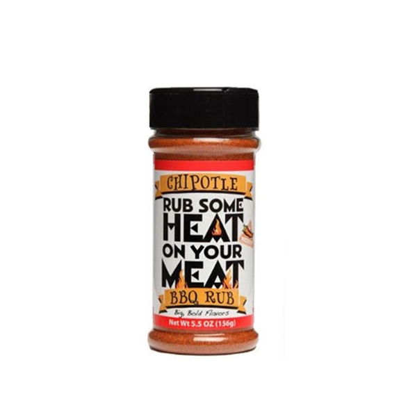 Rub Some Heat On Your Meat "Chipotle" BBQ Rub - 5.5 oz.