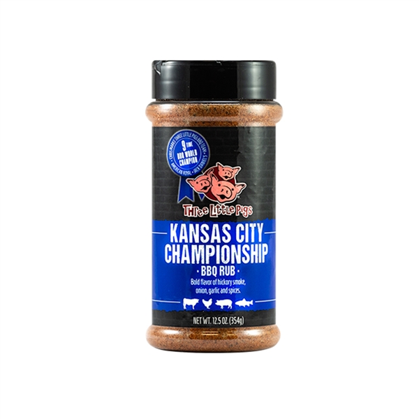 Three Little Pigs Championship BBQ Rub - 12.5 oz.