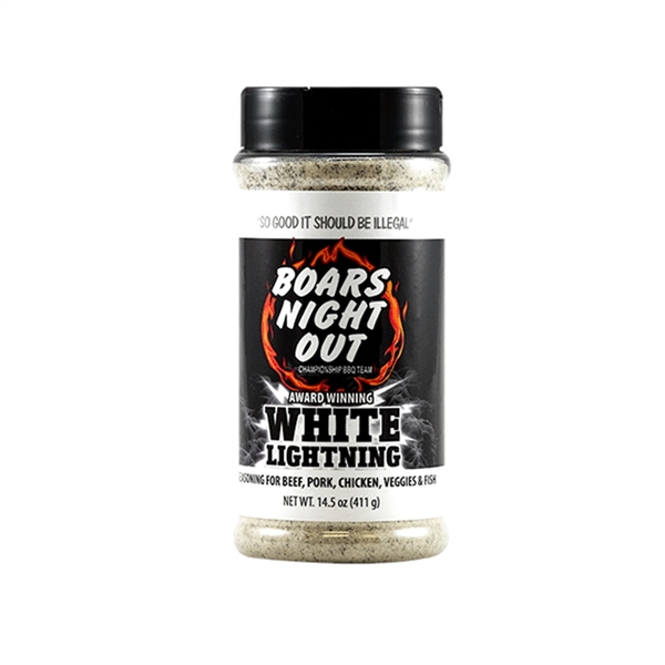 Boars Night Out White Lightning BBQ Rub - 14.5 oz.