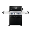 Napoleon Prestige 500 Gas Grill with Infrared Side and Rear Burners in Black