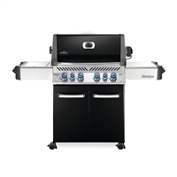 Napoleon Prestige 500 Stand Alone Gas Grill with Infrared Side and Rear Burners in Black