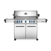 Napoleon Prestige 665 Gas Grill with Infrared Side and Rear Burners in Stainless Steel