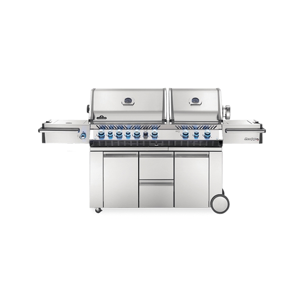 Napoleon Prestige PRO 825 Grill with Rear and Side Infrared Burners