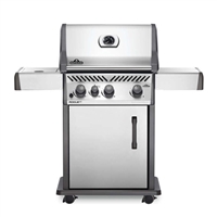 Napoleon Rogue XT 425 Stainless Steel Gas Grill with Infrared Side Burner