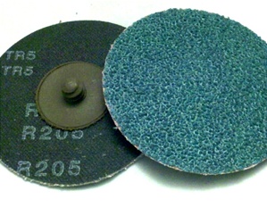 3" Roll-on Zirconia Sanding Disc - Made in Germany