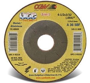 CGW 3-in1 Grinding Wheels