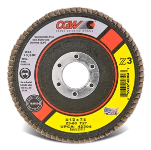 4.5" High Quality CGW Z3 Zirconia Flap Discs