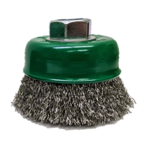 Stainless Steel Crimped Cup Brush