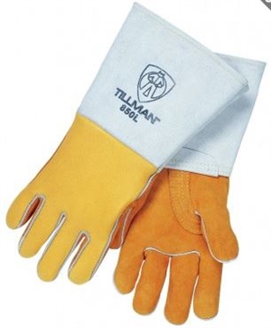 Premium top-grain elkskin; Tillman 850 Stick Welders Gloves, Glove - Roark Supply
