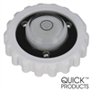 Quick Products JQ-RLW Replacement Bubble Level Cap for Electric Tongue Jack - White