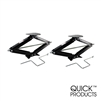 Quick Products QP-RVJ-S30-2PK RV Stabilizing and Leveling Scissor Jack, 5,000 lbs. Max, 30" - Pair