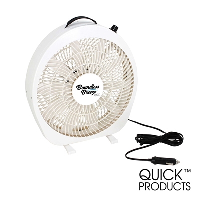 Quick Products QP-TE1-0126 Boundless Breeze Ultimate RV / Marine Fan - 12 Volt