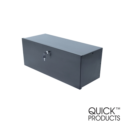 Quick Products QP-USSB RV Under-Step Storage Cargo Box with Key-Lock for StepAbove RV Entry Systems
