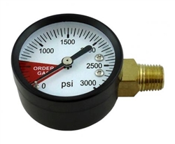 Pressure Gauge 3000 psi Left Hand 03g07285