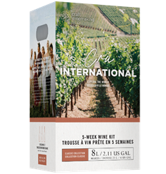 Cru International Italian Pinot Grigio wine kit