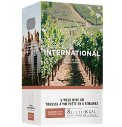 Cru International California Zinfandel wine kit