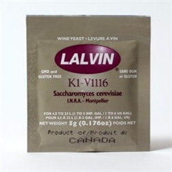 Lalvin K1V-1116 Wine Yeast