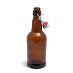 Bottle Amber Flipper EZ Cap 500 ml