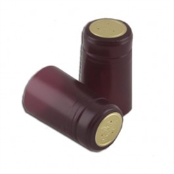 Maroon Matte PVC Capsules 12pk