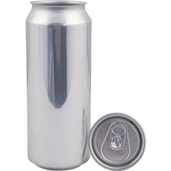 Aluminum Beer Can with Lid