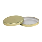 Lug Finish Metal Lids 100mm