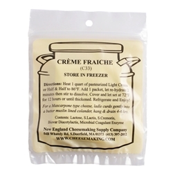 Creme Fraiche Culture Cheese Making