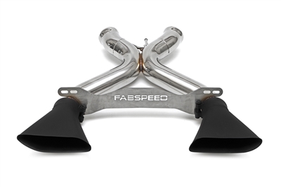 Fabspeed X-Pipe High Performance Exhaust Mclaren MP4-C12 EVOMS, Evolution Motorsports