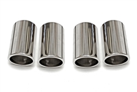 Fabspeed F430 Polished Slip-On Tip Covers