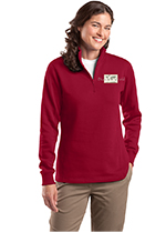 CBP Ladies 1/4 Zip Sweatshirt