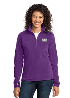 CBP Ladies Microfleece Â¼ Zip Pullover